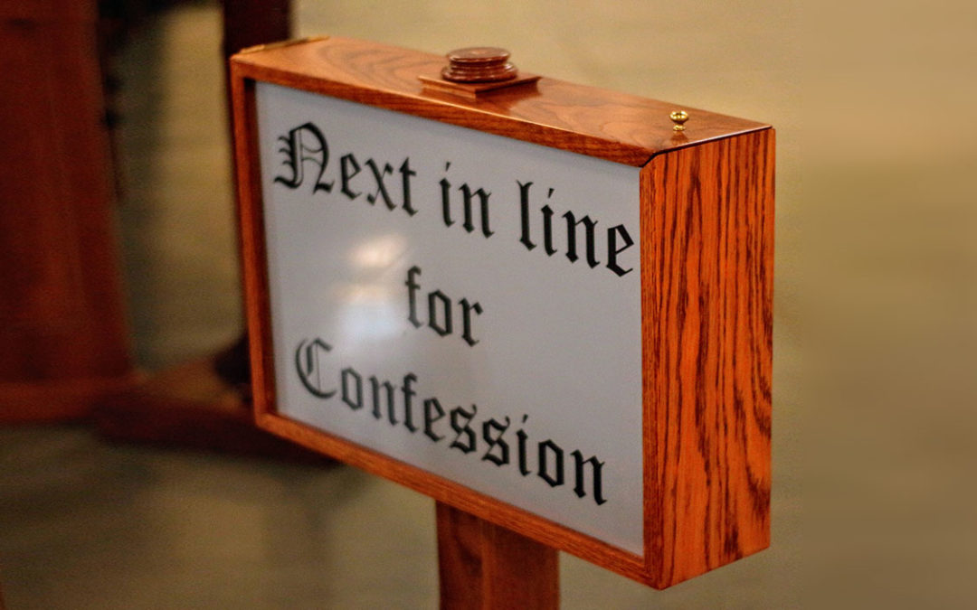 Easter Confessions 2020 –  March 24th & March 25th